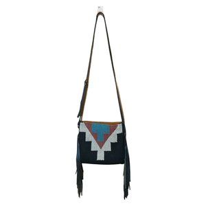 Manos Zapotecas Fair Trade Fringed Crossbody Bag